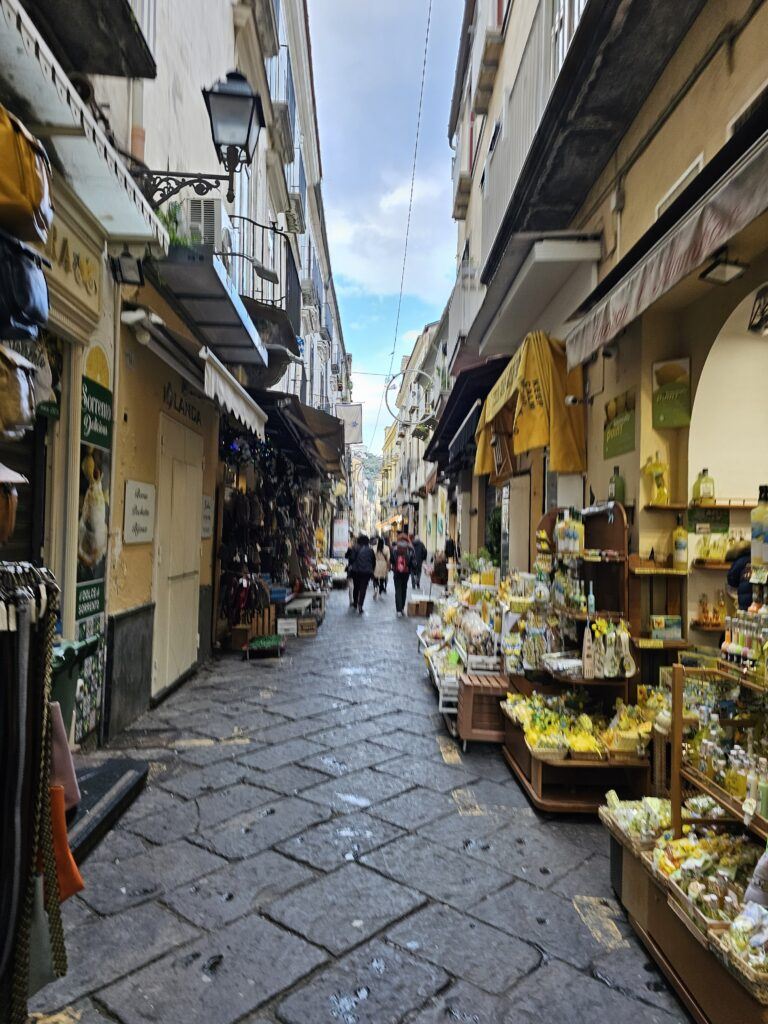 Sorrento, Italy, overlooking the Bay of Naples