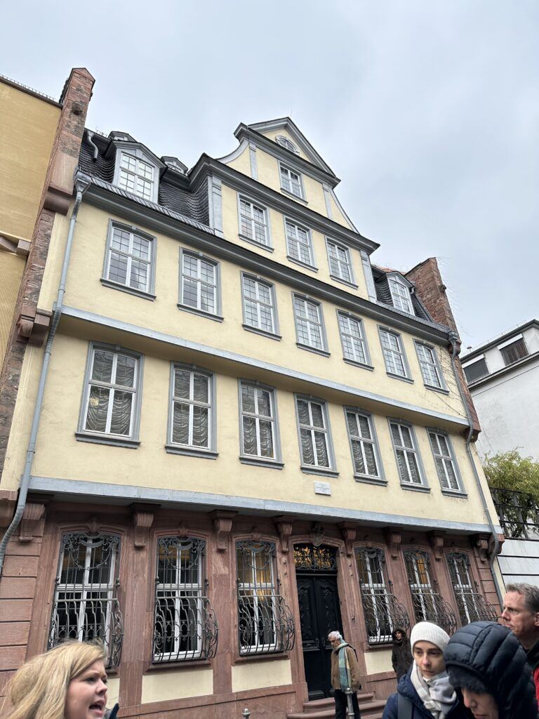 Goethe's House, birthplace of the writer Johann Wolfgang von Goethe, Frankfurt
