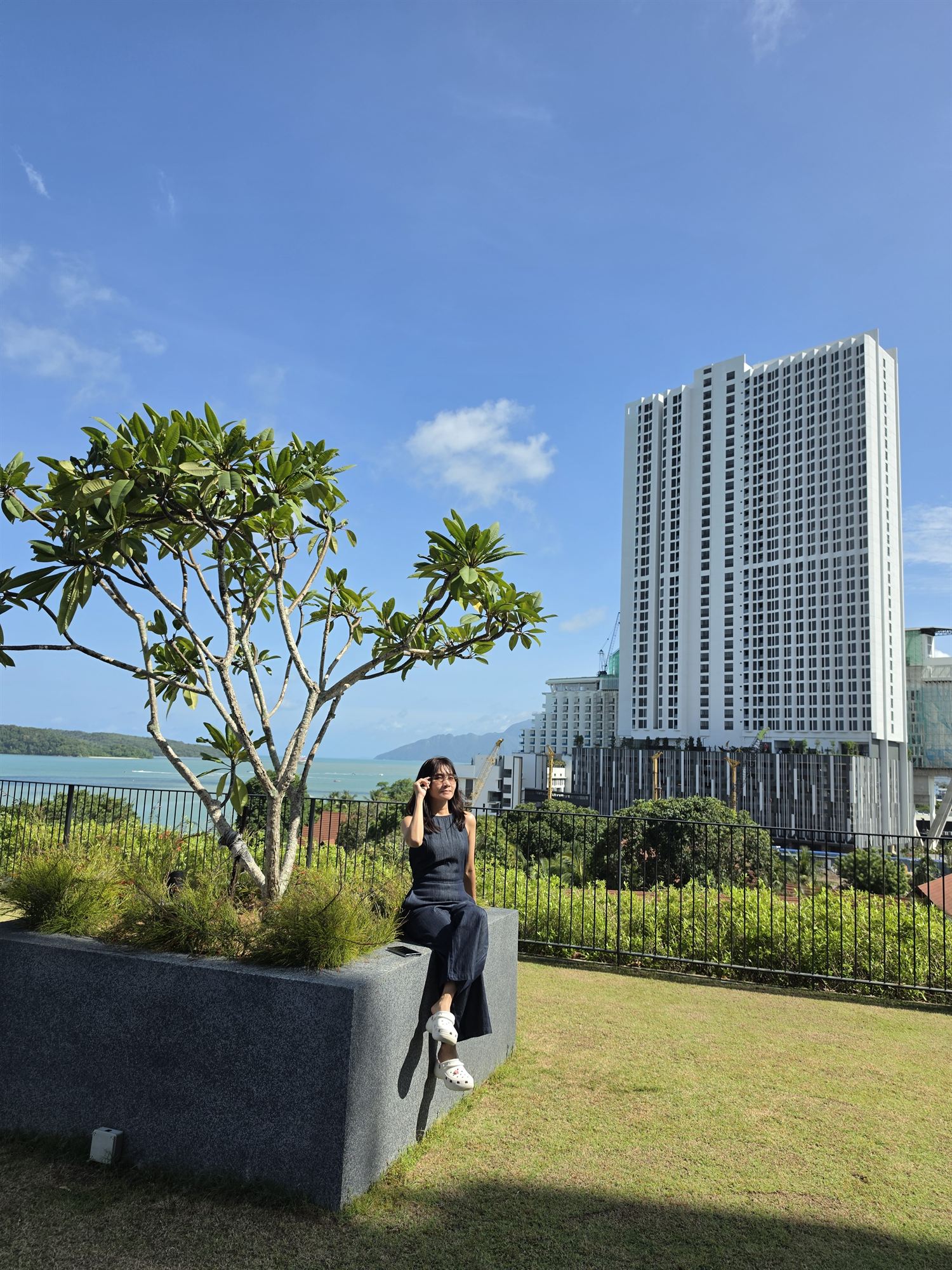 Garden terrace with sea view at PARKROYAL Langkawi