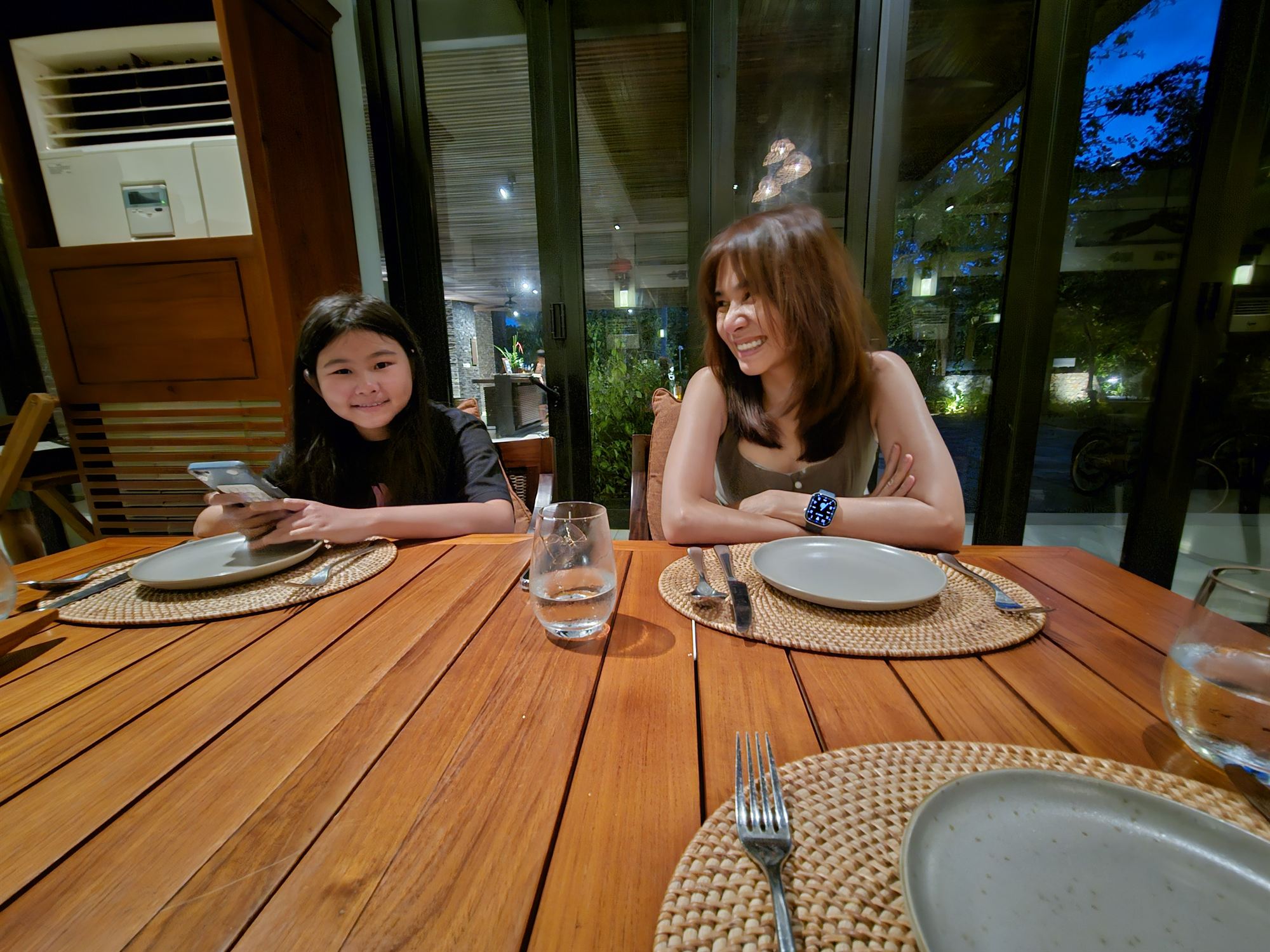 Family dinner at Rica-Rica Specialty Restaurant, The Residence Bintan