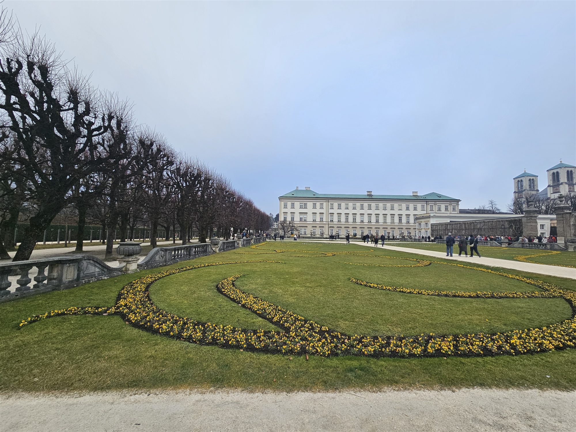 Mirabell Palace and its garden parterre, Salzburg