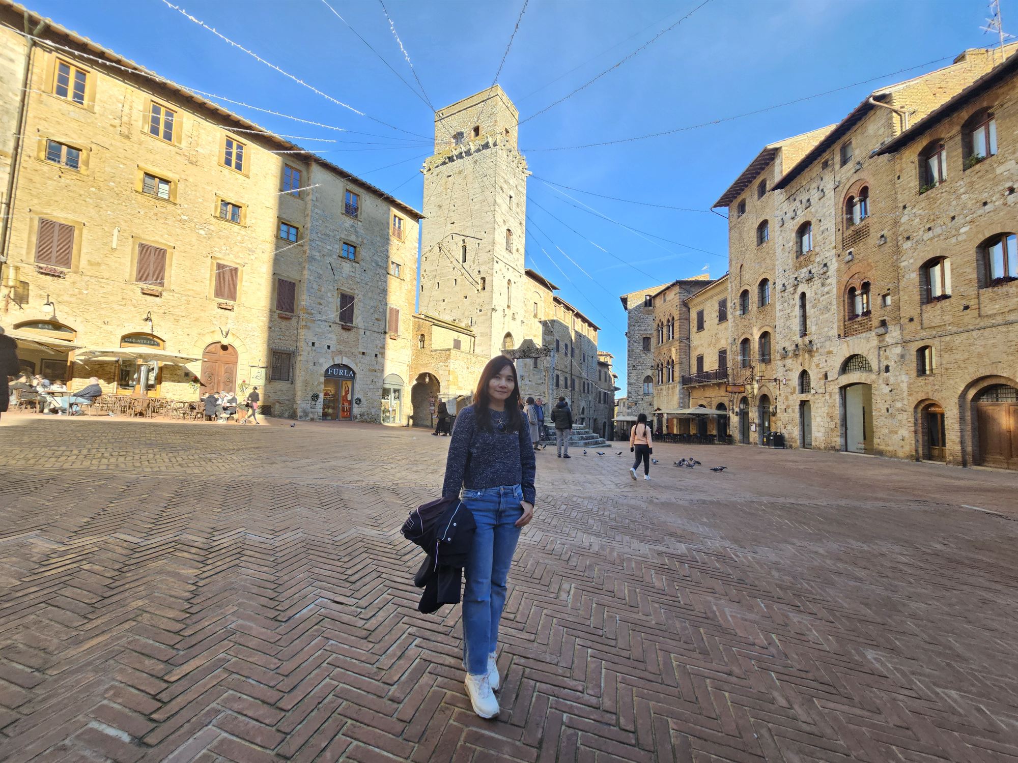 San Gimignano's medieval fortress walls
