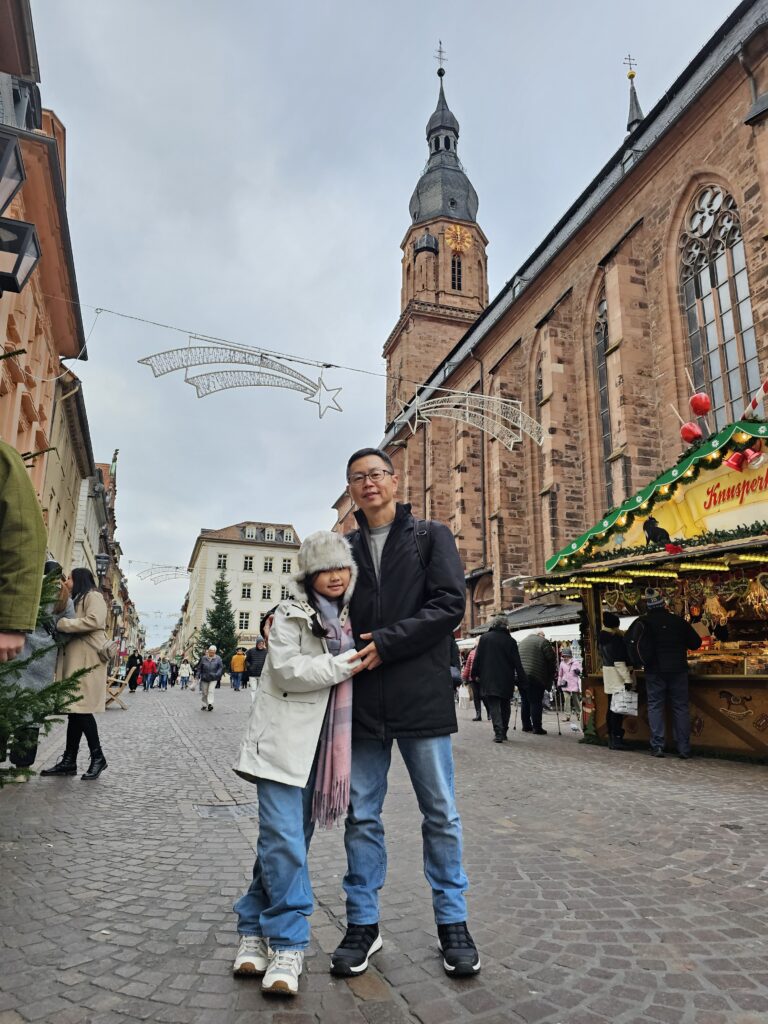 Heidelberg Old Town Christmas market