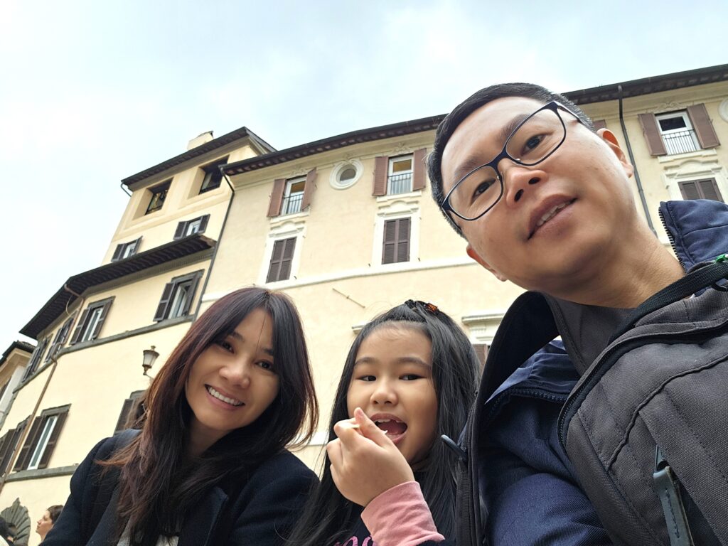 trevi fountain & gelato